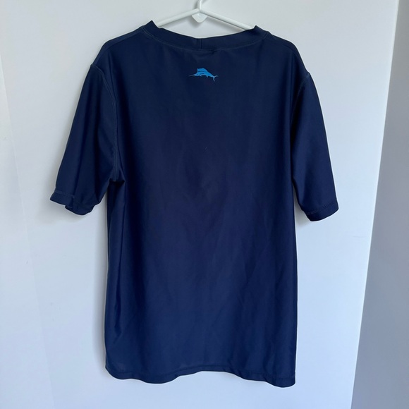 Tommy Bahama Kids Swim Shirt Rash Guard, Large - Picture 2 of 5